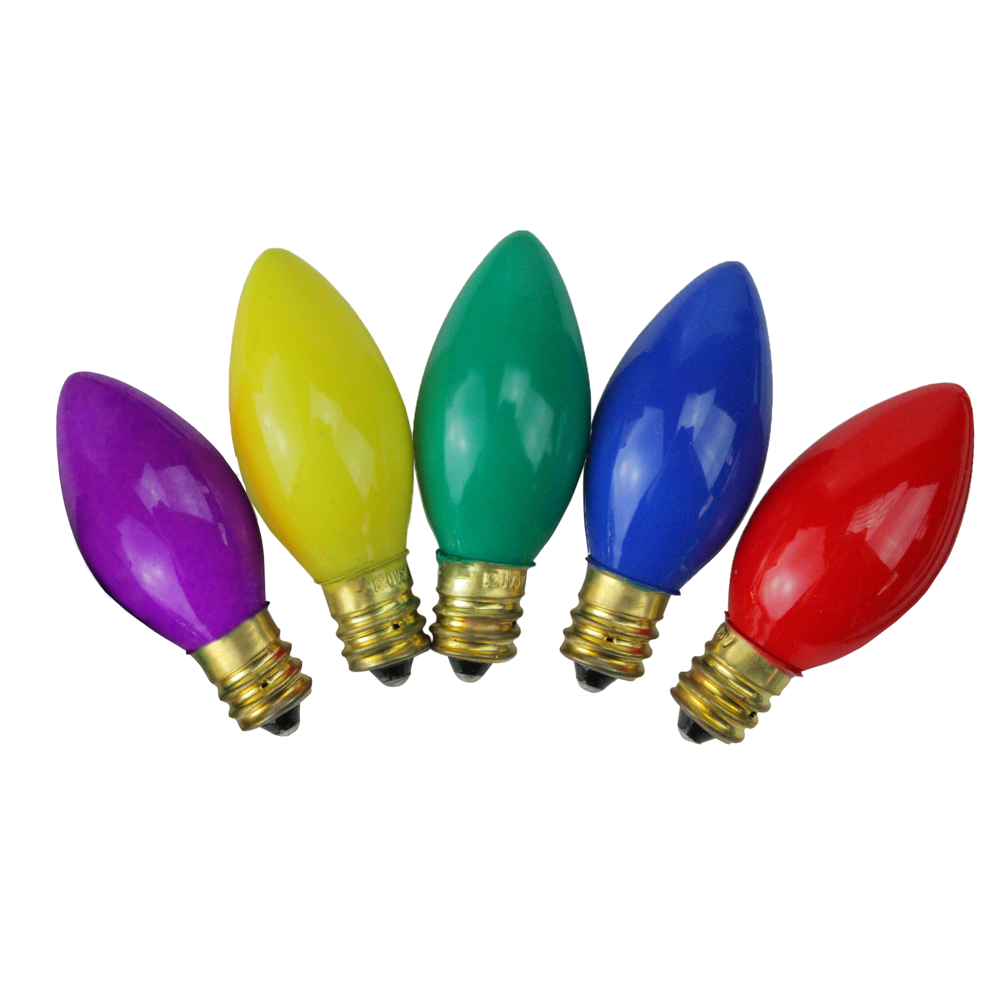 Northlight Pack of 25 Incandescent C9 MultiColored Christmas